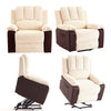 Electric Powered Lift Recliner Sofa Chair Massage Heated Armchairs for Elderly