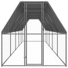 LAPOOH Chicken Cage 2x10x2 m Galvanised Steel,Poultry Cage,Chicken Cage, W1U8