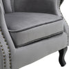 High Wing Back Armchair Accent Chair Fireside Lounge Single Sofa Seat