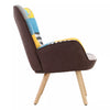 Small Wing Back Armchair High Back Lounge Single Sofa Living Room Fireside Chair