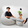 Large Adults Bean Bag Jumbo Cord Classic Kids Beanbag Slouchbag™ Filled Washable