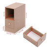 Slim Bedside Table Cabinet with Drawer for Bedroom Sofa Side Table End Tables