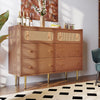 Sideboard Buffet Storage Cabinet Cupboard w/ 6 Drawers for Living Room 120cm