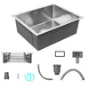 Large Super Deep Single Bowl Square Stainless Steel Kitchen Sink Gctdpvpdnclshif