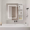 LED Bathroom Mirror Cabinet with Demister LED Lights Extra Large Storage Cabinet