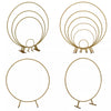 Wedding Round/Heart Arch Stand Backdrop Metal Frame Party Flower Balloons Rack