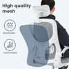 ADJUSTABLE OFFICE ERGONOMIC MESH SWIVEL HOME CHAIR DESK HEIGHT COMPUTER