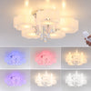 Modern LED Crystal Ceiling Lights Chandelier Lamp Kitchen Bed Living Room Light