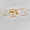 LED Ceiling Light 3/5/6/8 Rings Chandelier Lamp Living Room Bedroom Pendant Lamp