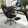 Height Adjustable Ergonomic Office Chair with Lumbar Support-Black