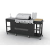 BBQ BARBECUE KITCHEN STAINLESS STEEL 4 BURNERS SIDE HOT B9F6
