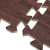 8/16/24pcs EVA Foam Floor Wood Effect Interlocking Gym Play Soft Tiles Mats UK