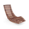 Outdoor Acacia Wood Rocking Chair Porch Rocker Patio Rocking Sun Lounger