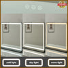 80X55CM LED Vanity Mirror Light Dressing Table Hollywood Make Up Mirror W/ USB