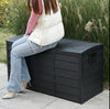 Garden Storage Sheds Chest Organiser Lockable Deck Box Patio Castors Box