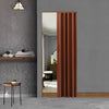 PVC Wood Effect Folding Door Internal Accordion Concertina Sliding Door Divider