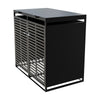 OUTDOOR WHEELIE BIN STORAGE METAL DOUBLE SHED DUSTBIN RUBBISH SCREEN SHELTER NEW