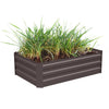Garden Raised Bed Galvanised Steel Outdoor Planter Pot Vegetable Flower Herb Box