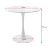 60/80CM Round Dining Table and 2 / 4 Chairs Optional Lounge Bar Home Furniture