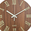 Luminous Silent Wall Clock Glow In The Dark Quartz Clocks Bedroom Night Light