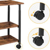 Printer Stand Printer Table Printer Trollely Printer Cart 48.5 x 40 x 76 cm