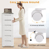 Movable Storage Organizer Unit Storage Cart Storage Cart Container 7 Drawers