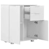 Sideboard Cabinet Cupboard Unit Storage Furniture With 2 Drawers & 2/3 Doors UK