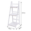 3 Tier Wooden Plant Display Stand Folding Ladder Shelf Bookcase Storage Rack UK