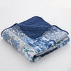 3 Piece Patchwork Bedspread Quilte Set Bedding Throw Rugs Pillowcase Double Size