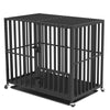 38inch Large Dog Cage Thicken Steel Crates Kennel Home Yard Garden Carrier