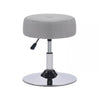 Swivel Round Adjustable Makeup Side Stool Velvet Footstool Dressing Table Stool