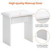 LED Light Vanity Dressing Table Set Bedroom Makeup Desk With Mirror Drawer Stool