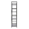 3/4/5 Tier Vertical Wooden Ladder Shelving Shelf Retail Display Storage Bookcase