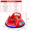 Kids 12V Electric Ride On Bumper Car Toddlers Ride On Toy w/Remote Control
