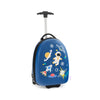 Kids Rolling Luggage Children Hard Cabin Shell Carry On Suitcase-Blue
