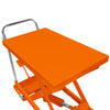 Hydraulic Table Lift Scissor Platform 500KG Mobile Cart Trolley Truck Manual