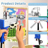 2 in1 Cut&Loop Pile Tufting Gun with Tufting Cloth,Carpet Trimmer,Rug Making kit