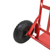 Heavy Duty Foldable Hand Truck Pneumatic Tyres Sack Barrow Trolley 200 KG 441lbs