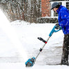 Brushed Snow Blower High Efficiency 8m Throwing Distance 1000W Cordless Snow