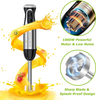 1000W 4-in-1 Electric Hand Blender Set with Whisk, Chopper, 20-Speed & Cup