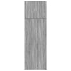 Highboard Grey Sonoma 80x42.5x249 Engineered Wood C3L7
