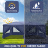 3x6M Pop Up Gazebo Outdoor Patio Party Event Heavy Duty Canopy w/ 6 WallSides UK
