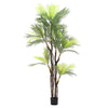 200cm Artificial Palm Tree Potted Green Plant Decor Houseplant in Pot In/Outdoor