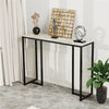 Long Marble Console Table Hallway Living Room Sofa Side Table Flower Lamp Stand