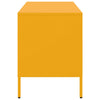 TV Cabinet Stand Unit – Mustard Yellow Cold-Rolled Steel Media Console D1F7