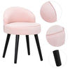 Velvet Dressing Table Stool Bedroom Vanity Makeup Stool Bedroom Chair Piano Seat
