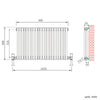 Traditional Radiator 2 3 Column Horizontal Vertical Cast Iron Style Vintage Rads