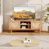 Costway TV Stand for 55-Inch TVs Mid Century Modern Entertainment Center