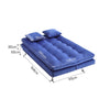 Folding 3 Seater Sofa Bed Click-Clack Recliner Fabric Couch Sleeper Living Room