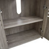 Grey Bathroom Under Sink Cabinet Basin Storage Cupboard Vanity Unit Furniture